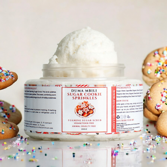 Sugar Cookie Sprinkles Foaming Sugar Scrub 10oz