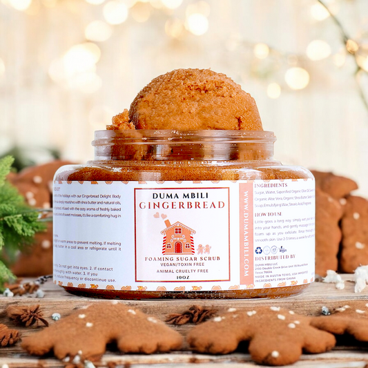 Gingerbread Foaming Sugar Scrub 10oz