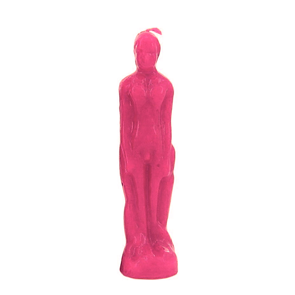 Male Candle - Pink 7 in.