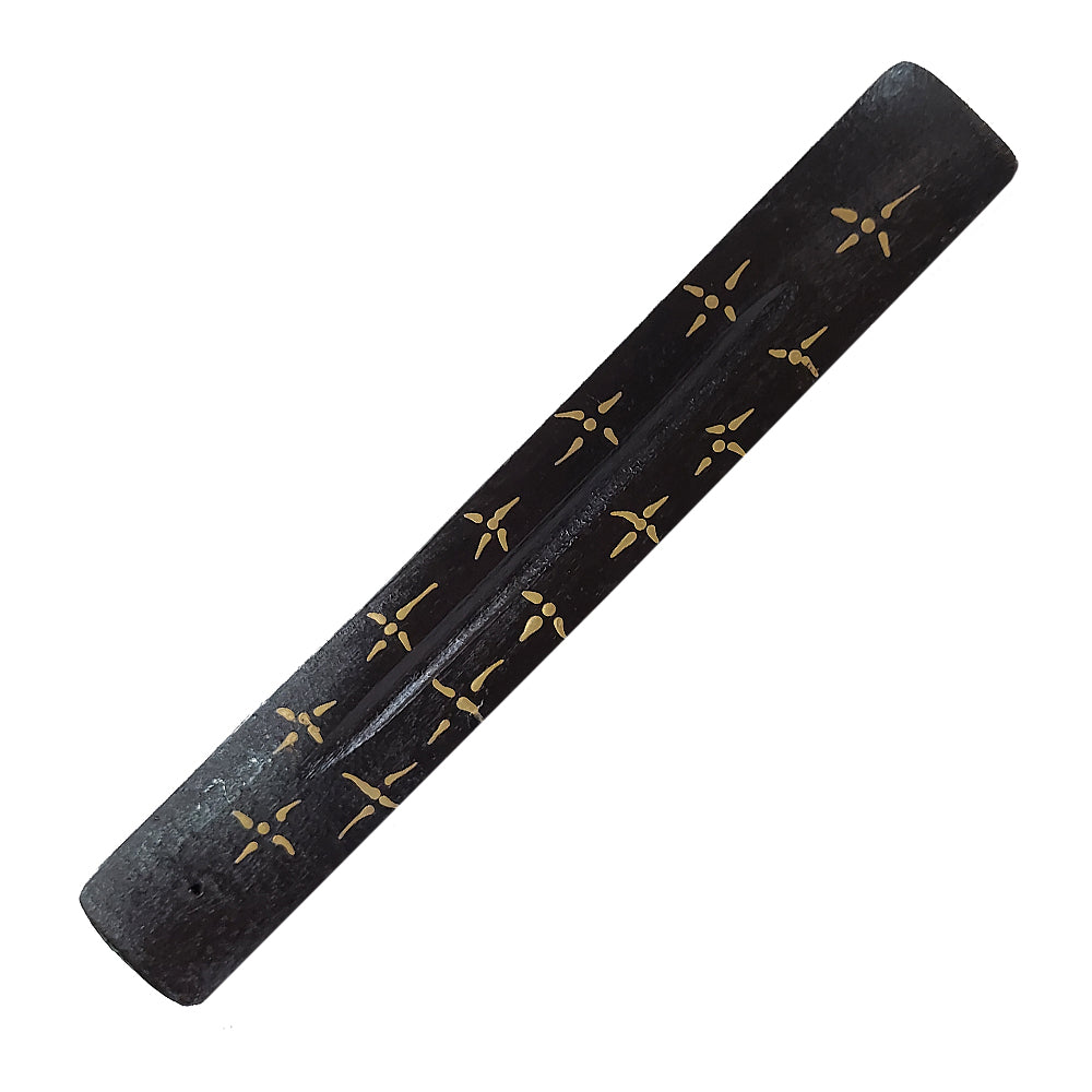 Printed Mango Wood Incense Holders