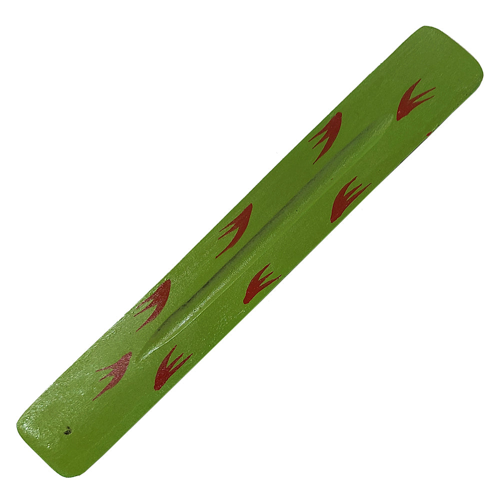 Printed Mango Wood Incense Holders