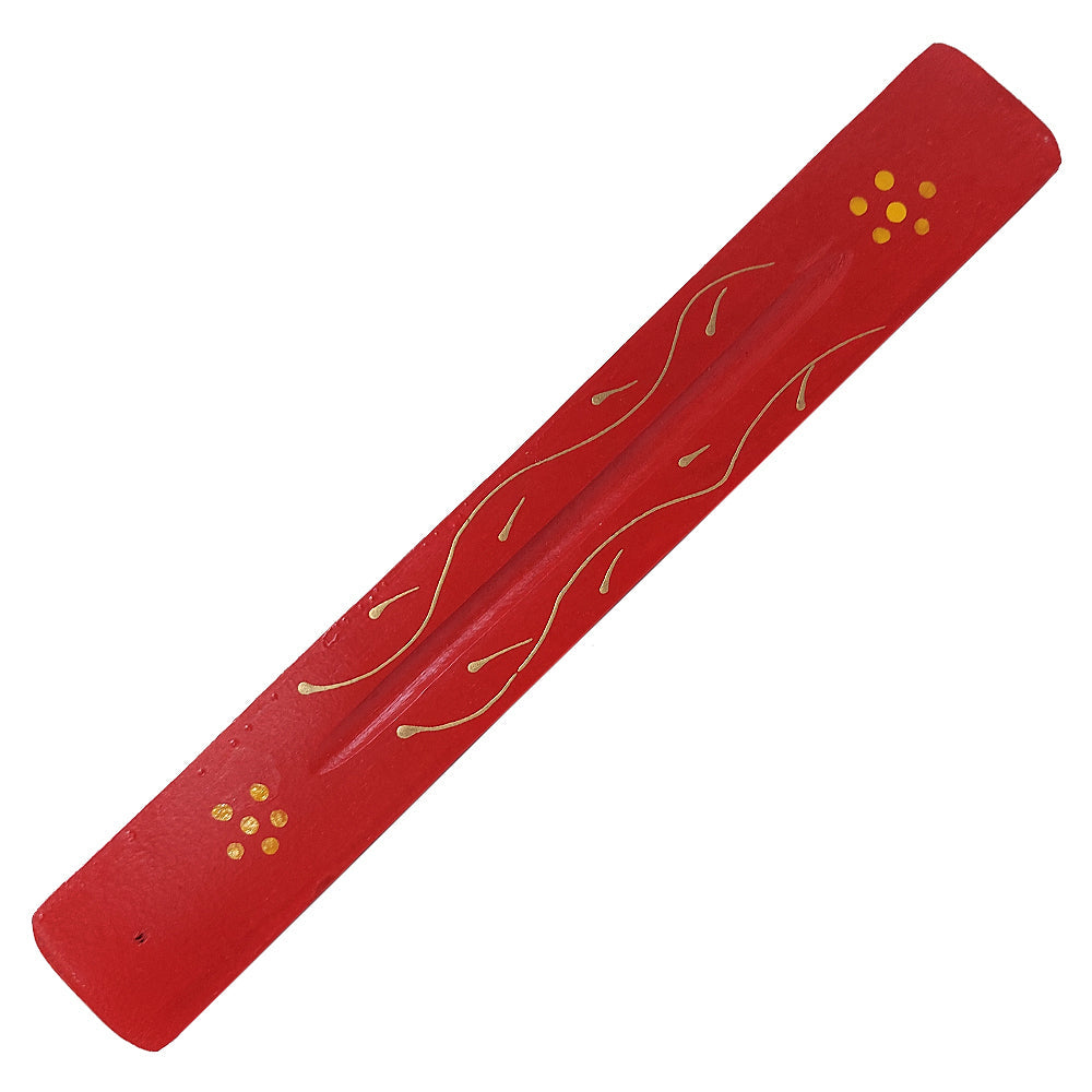 Printed Mango Wood Incense Holders