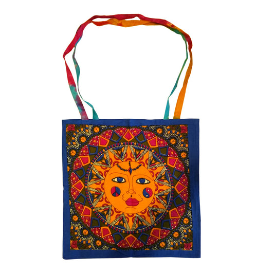 Multi Color Sun Tote Bag 18x18 in.