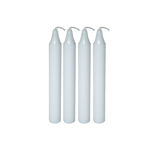 Mini Ritual Candle - White (Set of 4)